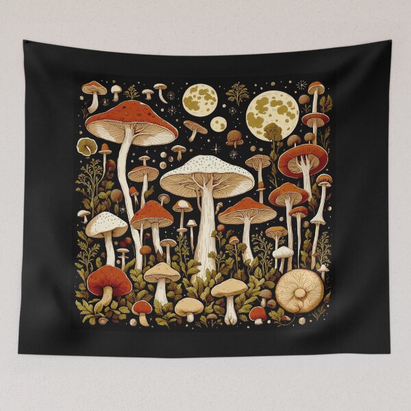Item preview, Study of Nocturnal Flora and Insects #1 designed and sold by Helios Be. Lavsh.