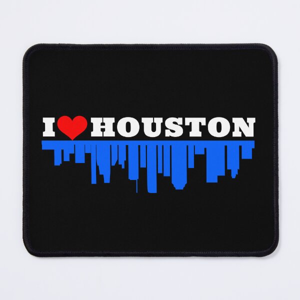 Item preview, I LOVE HOUSTON – Upside Down Skyline Texas designed and sold by Sarcastic Tee.