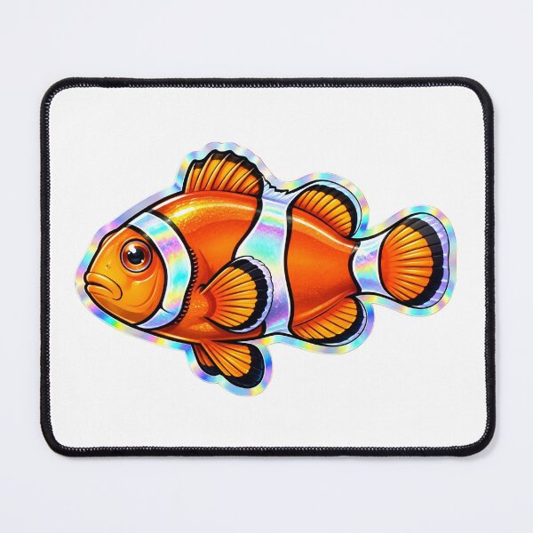 Item preview, Colorful Clownfish Tropical Aquarium Fish designed and sold by KenworksDigital.