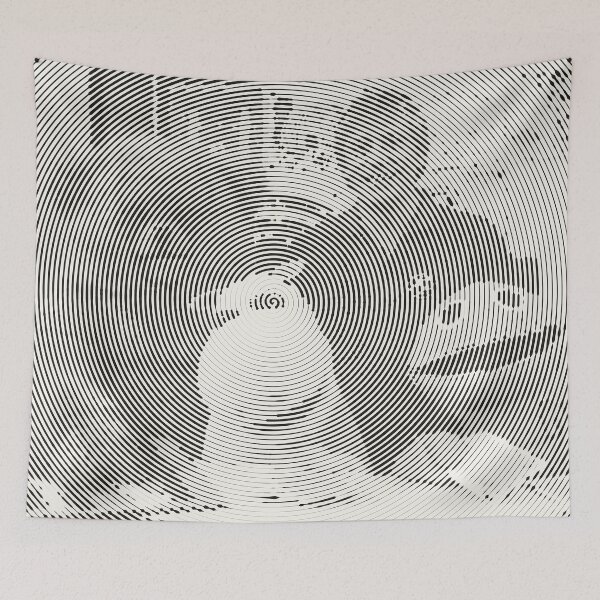 Item preview, Rainbow Halftone Spiral designed and sold by Cathedral of Curiosity.