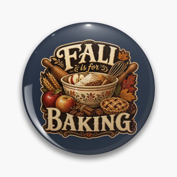 Item preview, Fall Is for Baking – Cozy Autumn Baker Design designed and sold by astersgraphics.