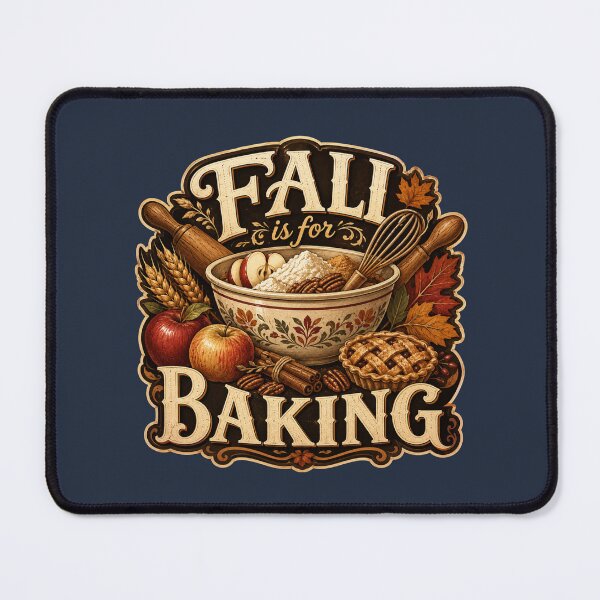 Item preview, Fall Is for Baking – Cozy Autumn Baker Design designed and sold by astersgraphics.