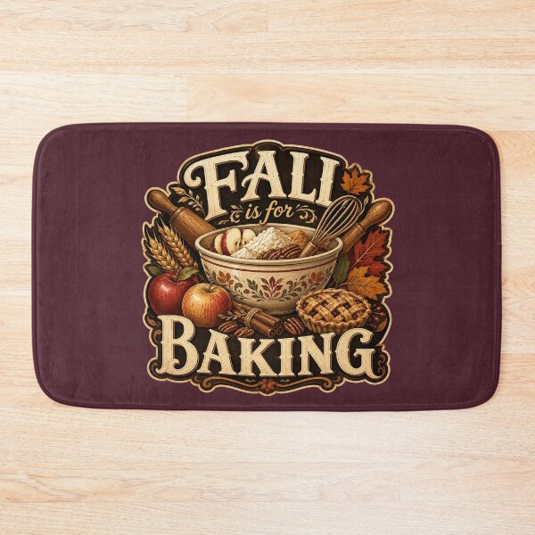 Item preview, Fall Is for Baking – Cozy Autumn Baker Design designed and sold by astersgraphics.