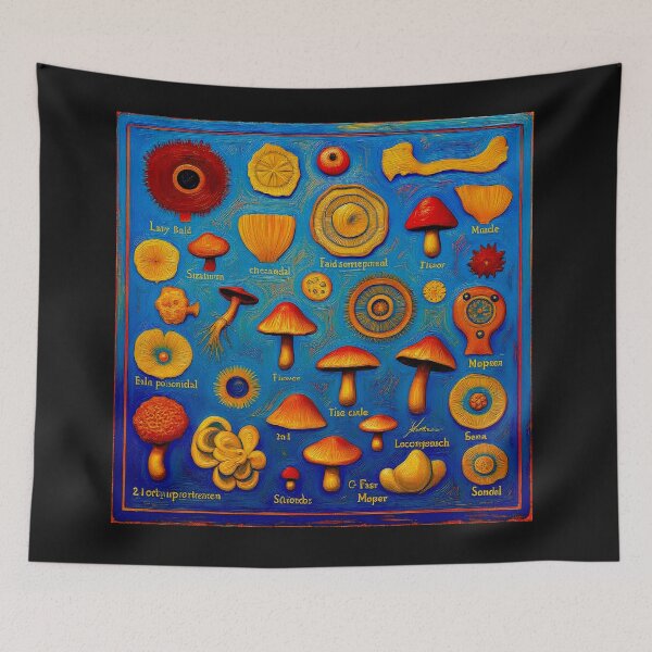 Item preview, Study of Nocturnal Flora and Insects #3 designed and sold by Helios Be. Lavsh.