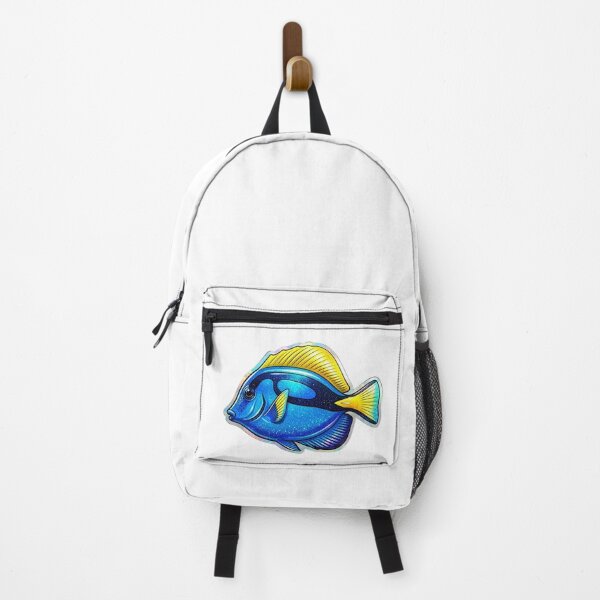 Item preview, Blue Tang Tropical Reef Fish Aquarium Art designed and sold by KenworksDigital.