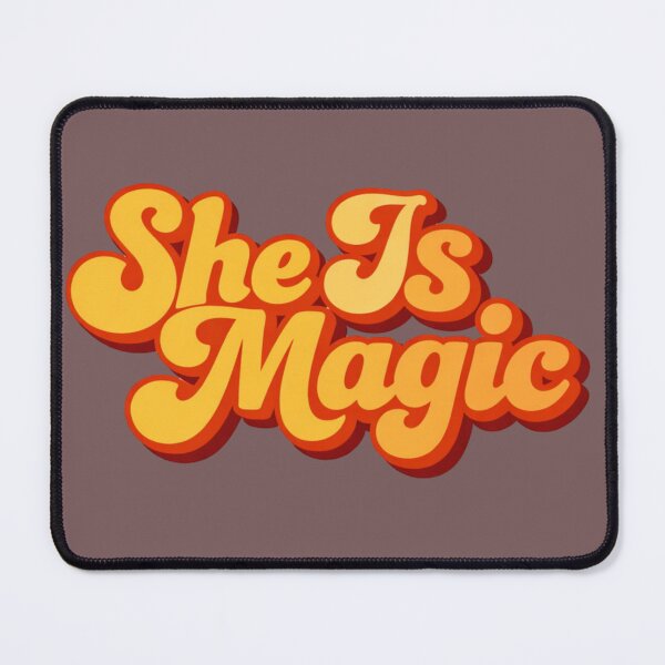 Item preview, She Is Magic Retro Script designed and sold by MOCH- ART.