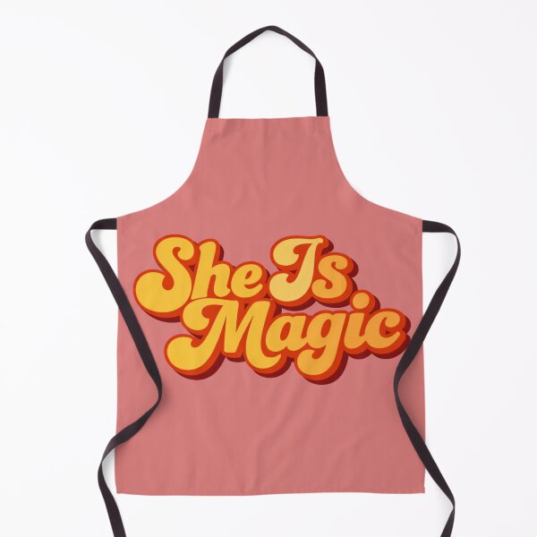 Item preview, She Is Magic Retro Script designed and sold by MOCH- ART.
