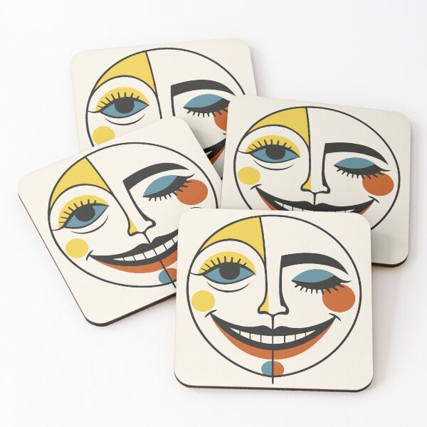 Item preview, Dual Mood Face – Playful Abstract Expression designed and sold by zoliartdesign.