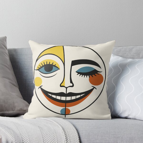 Item preview, Dual Mood Face – Playful Abstract Expression designed and sold by zoliartdesign.