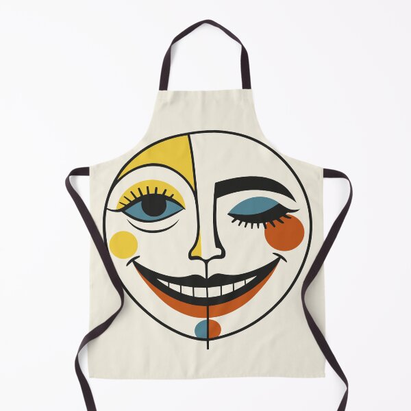 Item preview, Dual Mood Face – Playful Abstract Expression designed and sold by zoliartdesign.