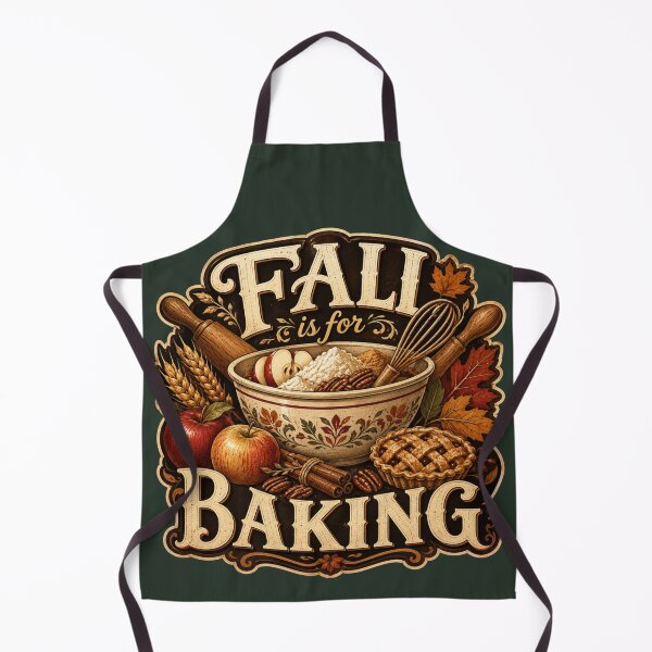 Item preview, Fall Is for Baking – Cozy Autumn Baker Design designed and sold by astersgraphics.