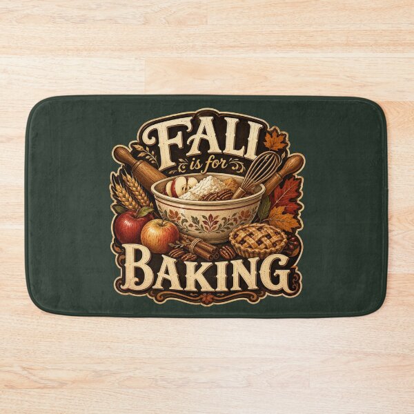 Item preview, Fall Is for Baking – Cozy Autumn Baker Design designed and sold by astersgraphics.