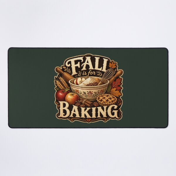 Item preview, Fall Is for Baking – Cozy Autumn Baker Design designed and sold by astersgraphics.
