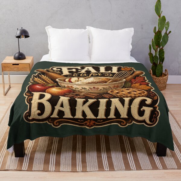 Item preview, Fall Is for Baking – Cozy Autumn Baker Design designed and sold by astersgraphics.