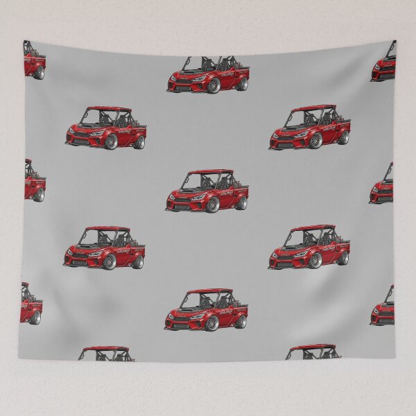 Item preview, Segway Fugleman XT Utility Racer Red Slammed UTV Graphic designed and sold by Motorline44.