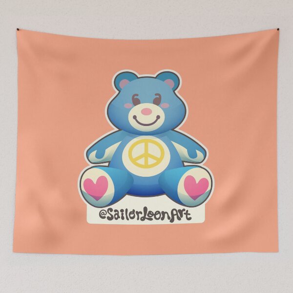 Item preview, Peaceful Bear designed and sold by SailorLoonArt.