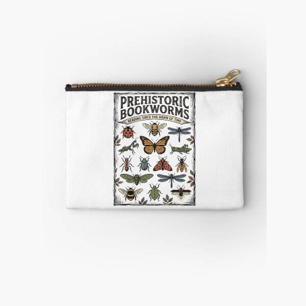 Item preview, Prehistoric Bookworms Insect Chart designed and sold by TeeARTHY.