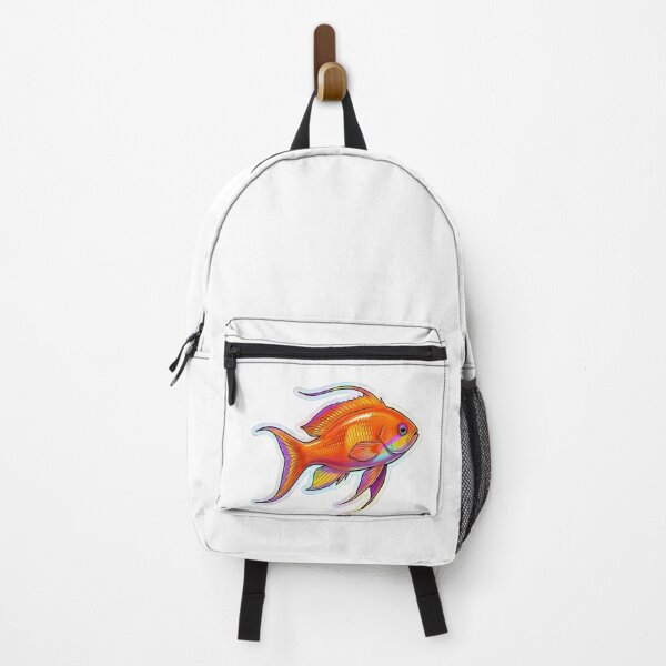 Item preview, Lyretail Anthias Colorful Reef Fish Art designed and sold by KenworksDigital.