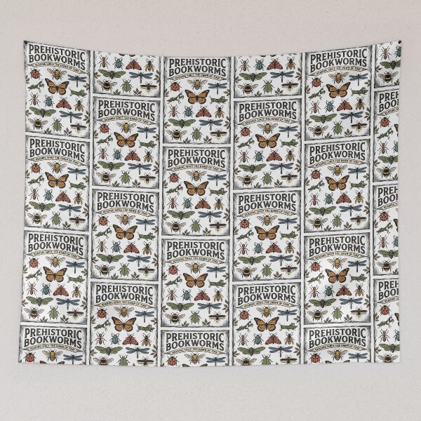 Item preview, Prehistoric Bookworms Insect Chart designed and sold by TeeARTHY.