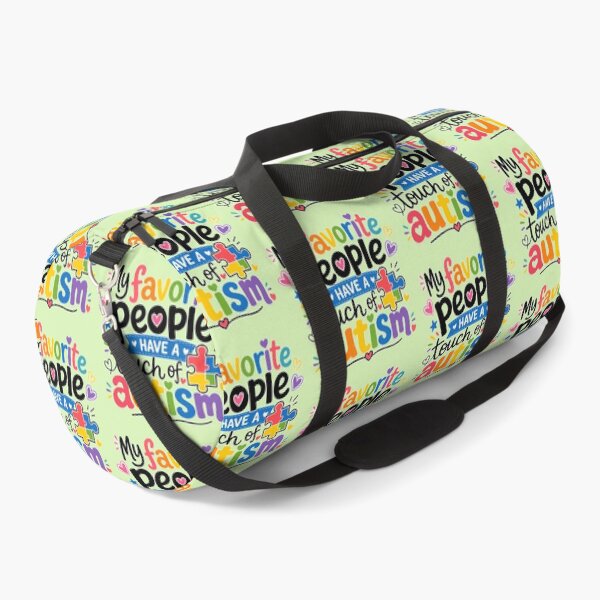Item preview, My Favorite People Have a Touch of Autism – Colorful Autism Awareness Design designed and sold by TheStephanieRome.