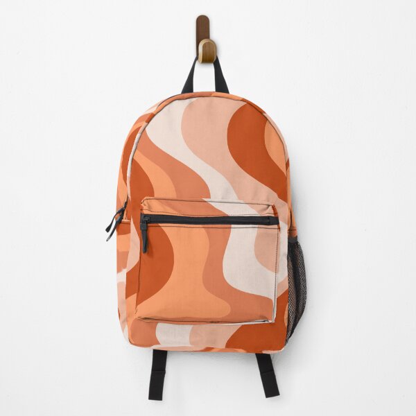 Item preview, Liquid Swirl Retro Abstract in oranges tones, Cream, and White designed and sold by Differenceee.