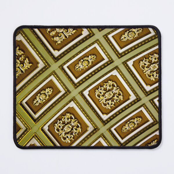 Item preview, Arquitectura abstracta en tonos marrones y verdes designed and sold by Hena Tayeb.