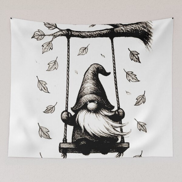 Item preview, Gnome Swing designed and sold by ViaARTfactory.