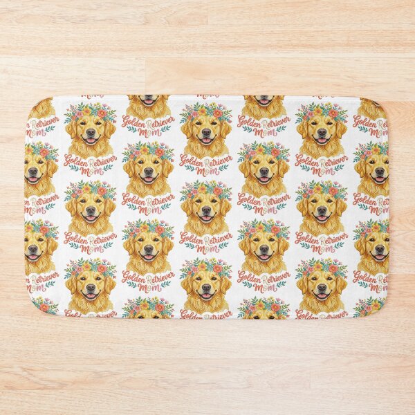 Item preview, Golden Retriever Mom Floral designed and sold by TeeARTHY.