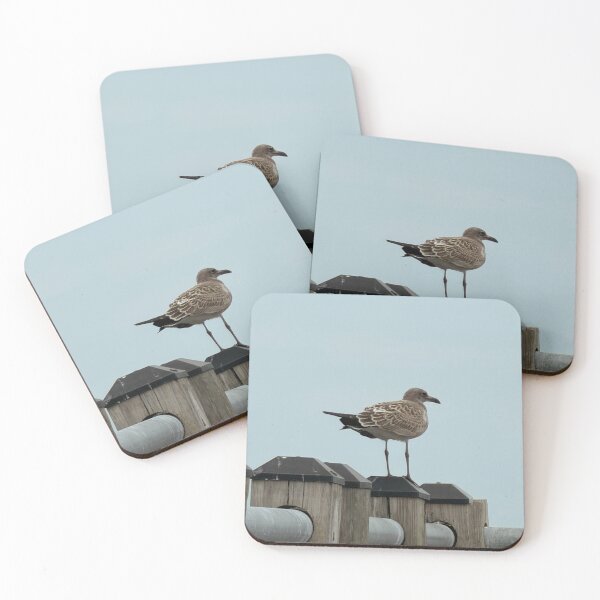 Item preview, Laughing Gull Perched on a Post. designed and sold by Pearls1.
