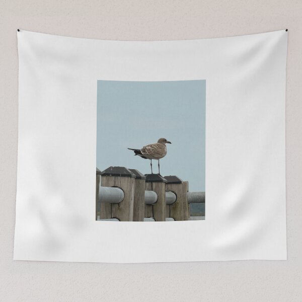 Item preview, Laughing Gull Perched on a Post. designed and sold by Pearls1.