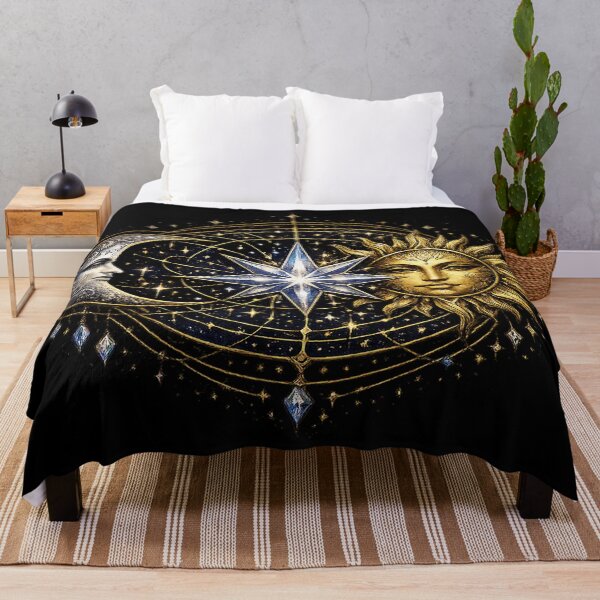 Item preview, Celestial Trinity – Moon Sun and Mystic Star designed and sold by TroviTutto.
