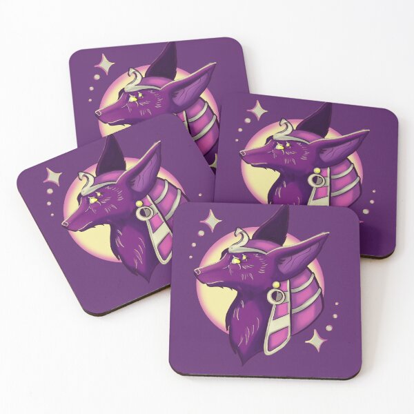 Item preview, Whimsical Anubis Illustration designed and sold by AnubisAltarArt.