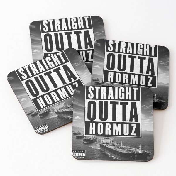Item preview, Straight Outta Hormuz Funny Parody Shirt | Strait of Hormuz Oil Tanker T-Shirt designed and sold by schnedsthreads.
