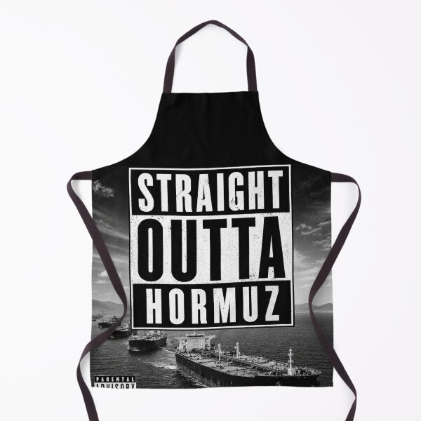 Item preview, Camiseta parodia divertida de Straight Outta Ormuz | Camiseta petrolera del estrecho de Ormuz designed and sold by schnedsthreads.