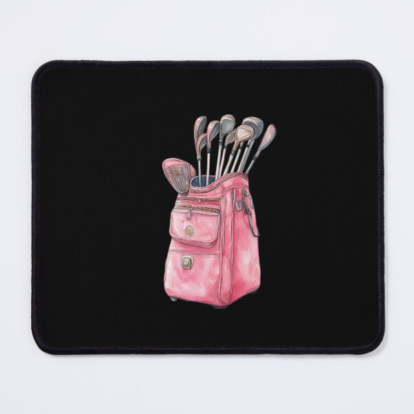 Item preview, Pink Golf Bag with Clubs designed and sold by ilkansiturikman.