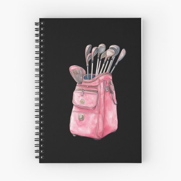Item preview, Pink Golf Bag with Clubs designed and sold by ilkansiturikman.