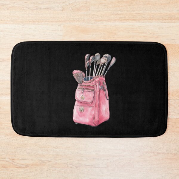 Item preview, Pink Golf Bag with Clubs designed and sold by ilkansiturikman.