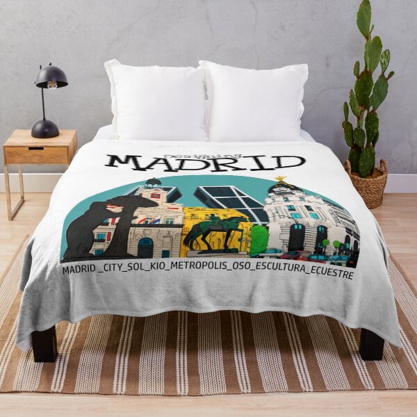 Item preview, Designing Madrid — Bold Comic City Skyline Illustration designed and sold by DONOSTIADESIGN.