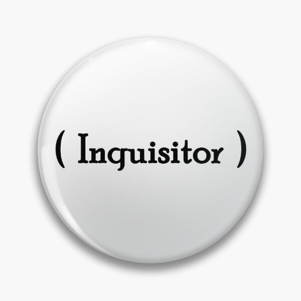 Item preview, Iconic Label - "Inquisitor" Black Lettering designed and sold by cousinbessie.