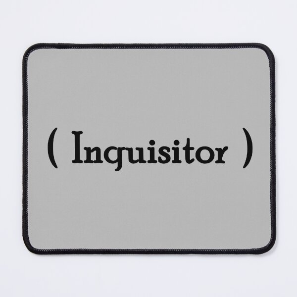 Item preview, Iconic Label - "Inquisitor" Black Lettering designed and sold by cousinbessie.