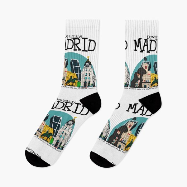 Item preview, Designing Madrid — Bold Comic City Skyline Illustration designed and sold by DONOSTIADESIGN.