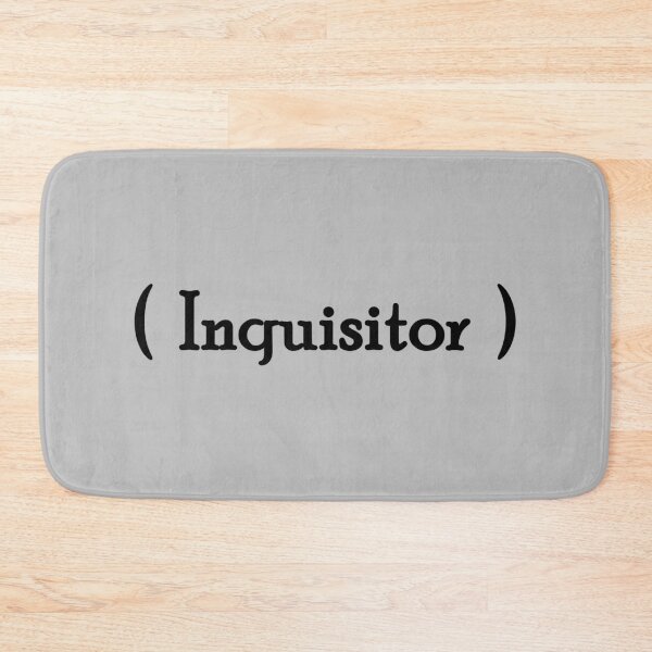 Item preview, Iconic Label - "Inquisitor" Black Lettering designed and sold by cousinbessie.