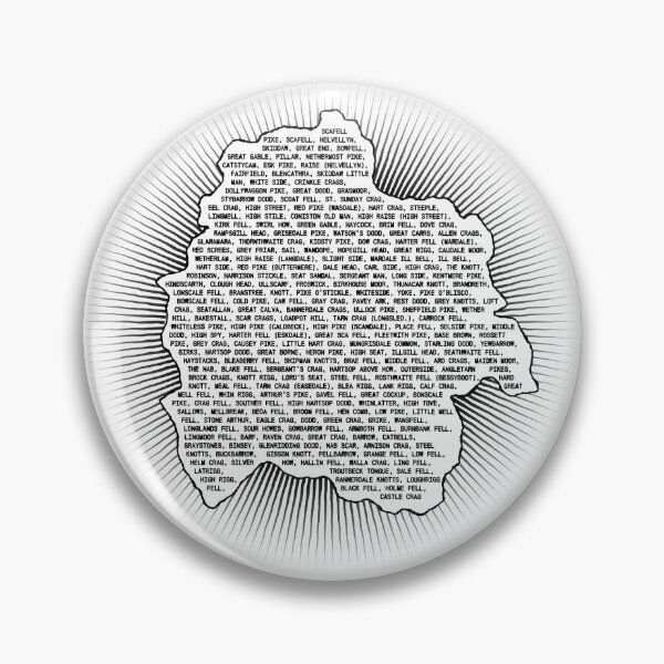 Item preview, Lake District Wainwrights (Version 1) designed and sold by LazloWoodbine.