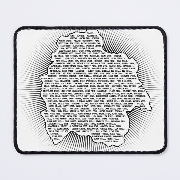 Item preview, Lake District Wainwrights (Version 1) designed and sold by LazloWoodbine.