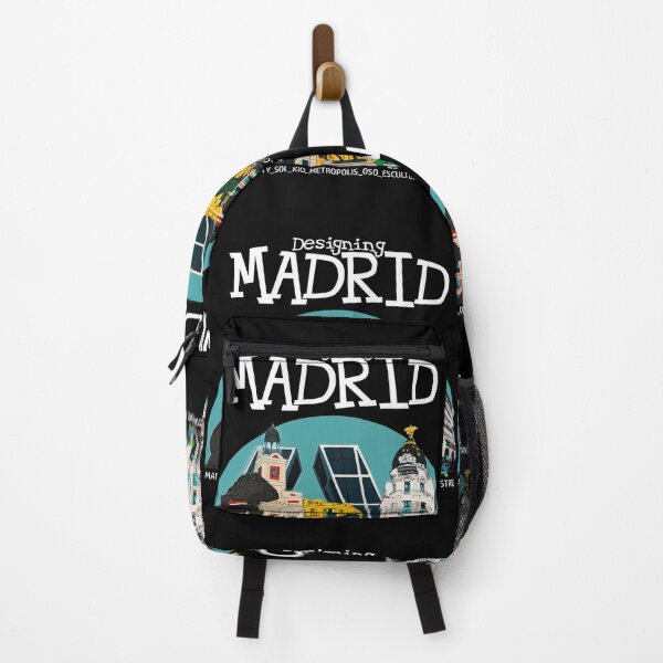 Item preview, Designing Madrid — Bold City Landmarks Illustration Art designed and sold by DONOSTIADESIGN.