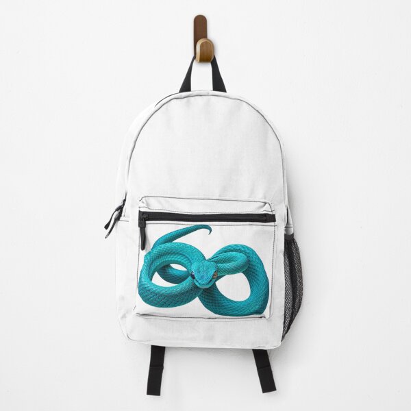 Item preview, Intense Blue Rattlesnake Coiled Design designed and sold by NexO.Studio.