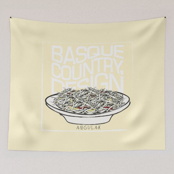 Item preview, Elvers — Basque Baby Eels Dish Illustration Art designed and sold by DONOSTIADESIGN.