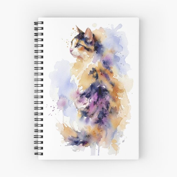 Item preview, Calico Cat Profile, Lavender Blue designed and sold by caracatita75.
