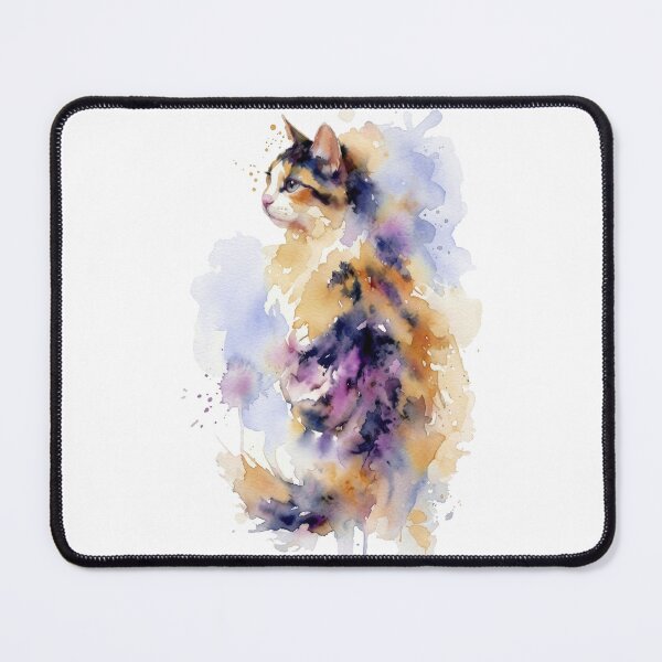Item preview, Calico Cat Profile, Lavender Blue designed and sold by caracatita75.
