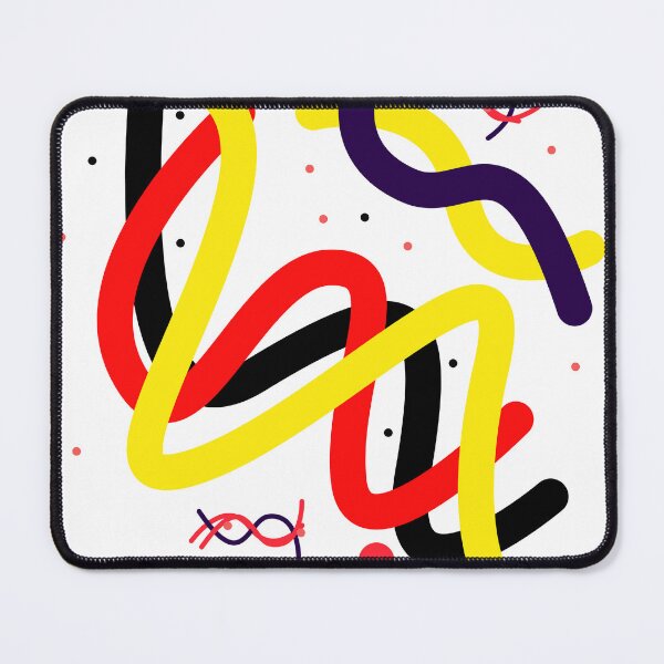 Item preview, Abstract Biology & DNA Pathways - Colorful Pop Art Science designed and sold by The Nomadic Designs.